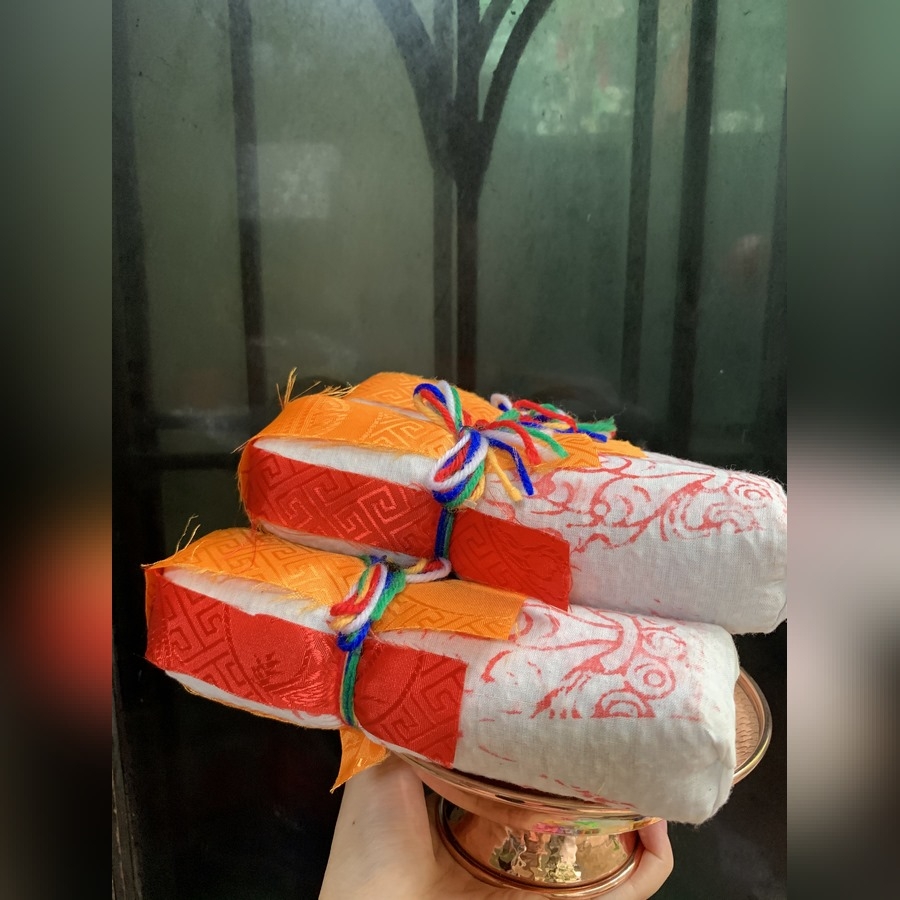 Thức Cúng Naga (bảo bình vải naga)