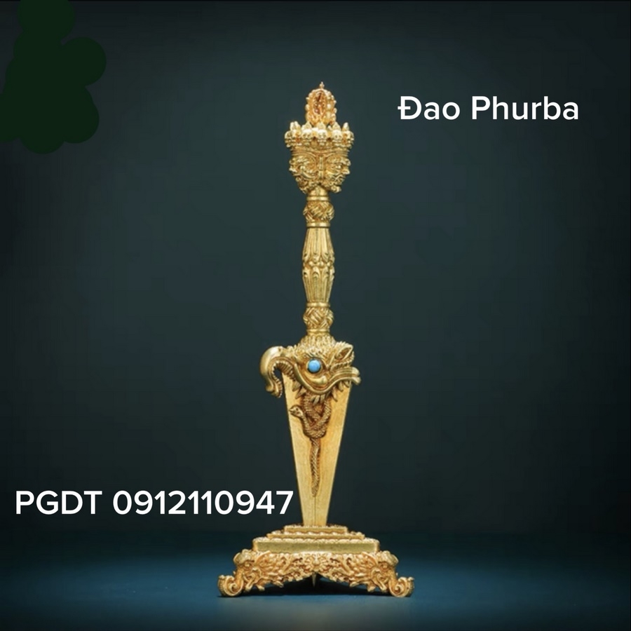 ĐAO KIM CƯƠNG PHỔ BA LỚN 22 cm