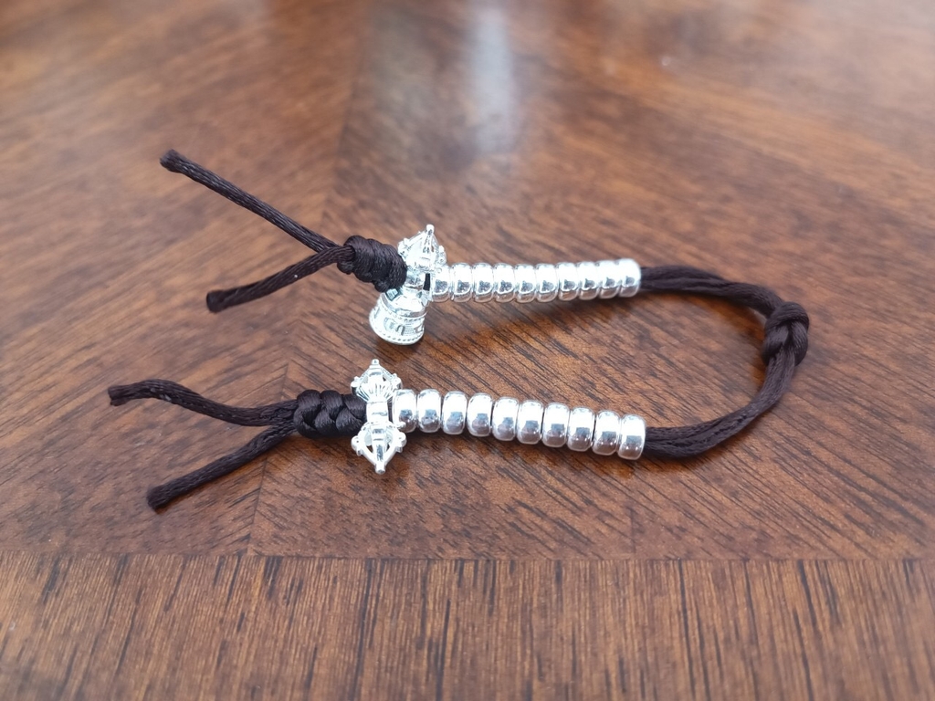 Bộ đếm túc số chuông chày bằng bạc