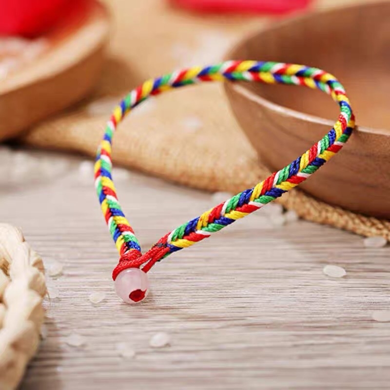 Vòng Tay Chỉ Ngũ Sắc