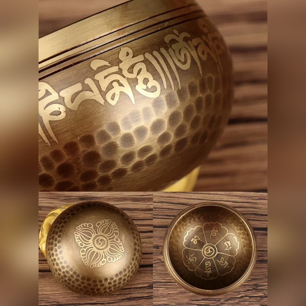 Chuông xoay tỉnh thức - Nepal Singing Bowl (mẫu Omani 2 )