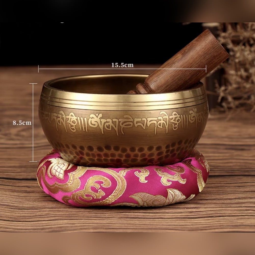 Chuông xoay tỉnh thức - Nepal Singing Bowl (mẫu Omani 2 )