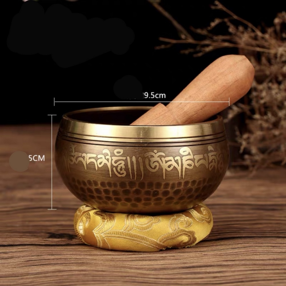 Chuông xoay tỉnh thức - Nepal Singing Bowl (mẫu Omani 2 )