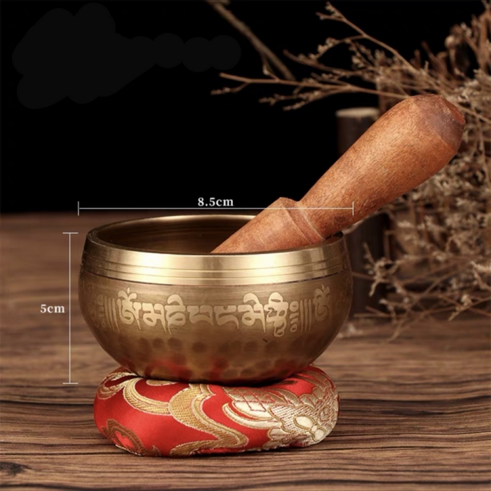 Chuông xoay tỉnh thức - Nepal Singing Bowl (mẫu Omani 2 )