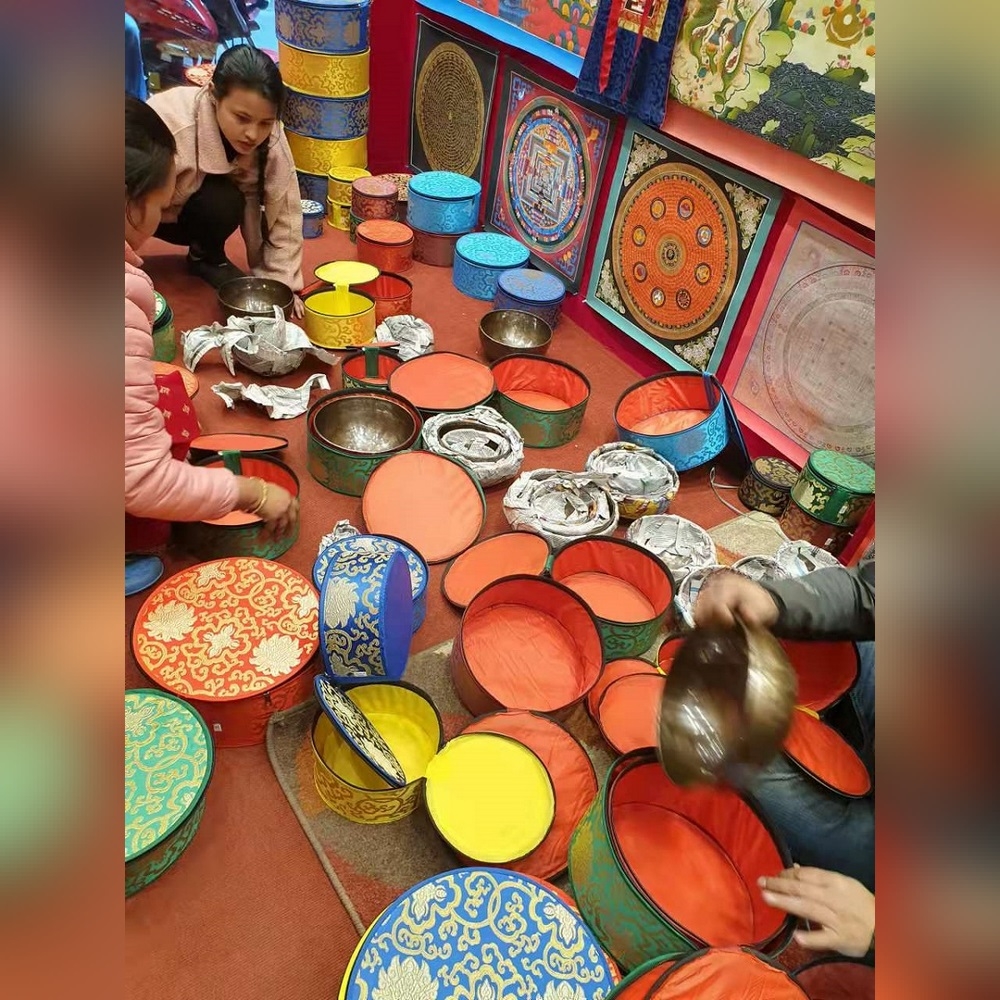 Chuông Fullmoon - chuông xoay tỉnh thức Nepal