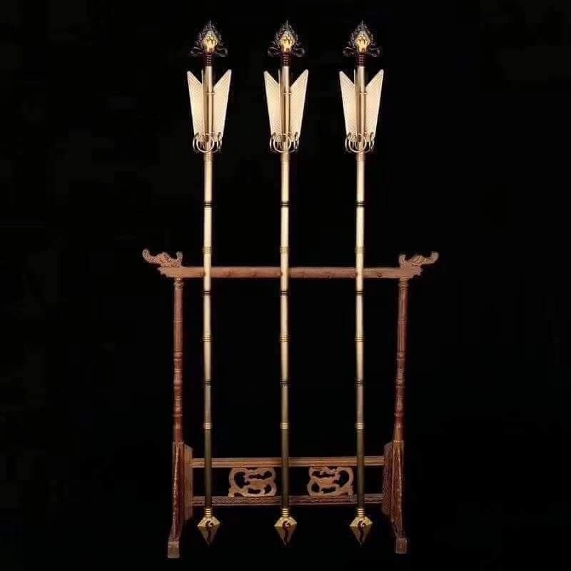 MŨI TÊN CHIÊU TÀI bằng đồng (thu hút linh khí, may mắn, tài bảo)