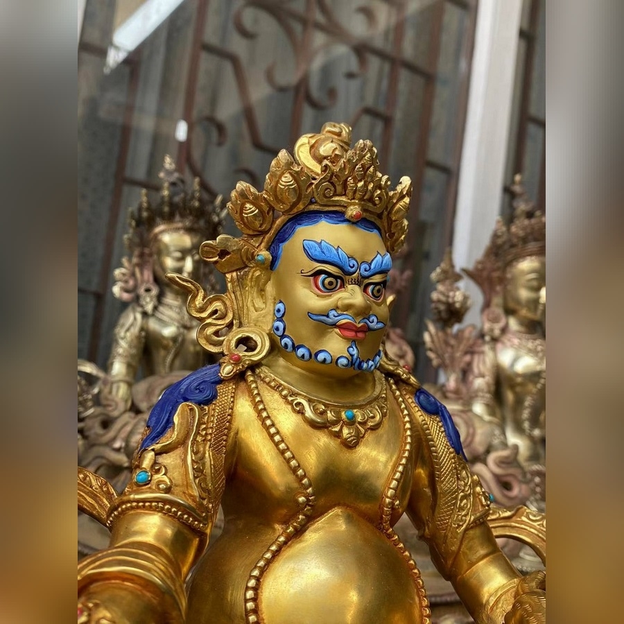 Tôn tượng Hoàng Thần Tài Dzambala 24.3cm