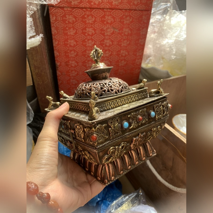 Lư Thờ Vuông Nepal