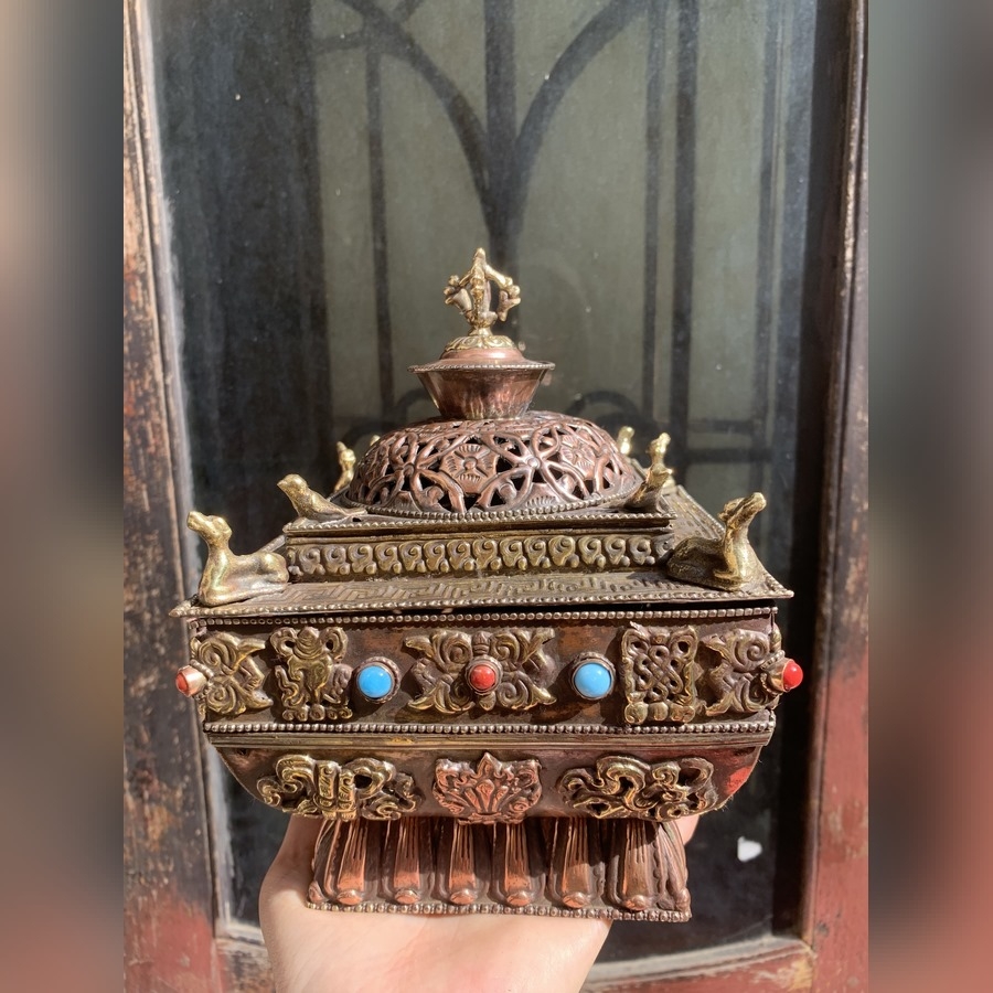 Lư Thờ Vuông Nepal