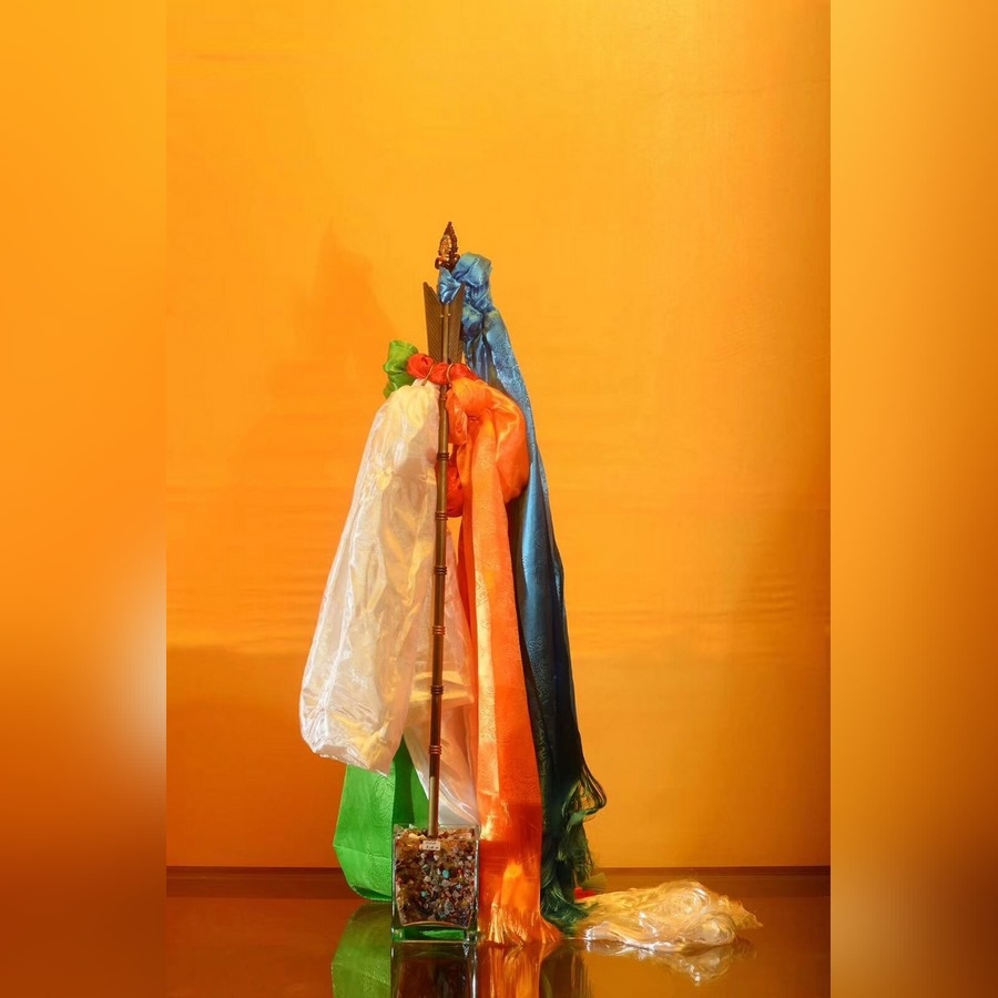 MŨI TÊN CHIÊU TÀI bằng đồng (thu hút linh khí, may mắn, tài bảo)