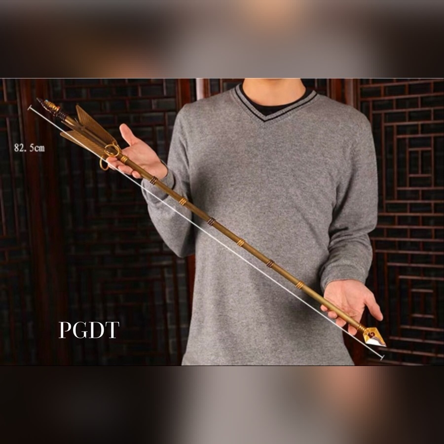 MŨI TÊN CHIÊU TÀI bằng đồng (thu hút linh khí, may mắn, tài bảo)