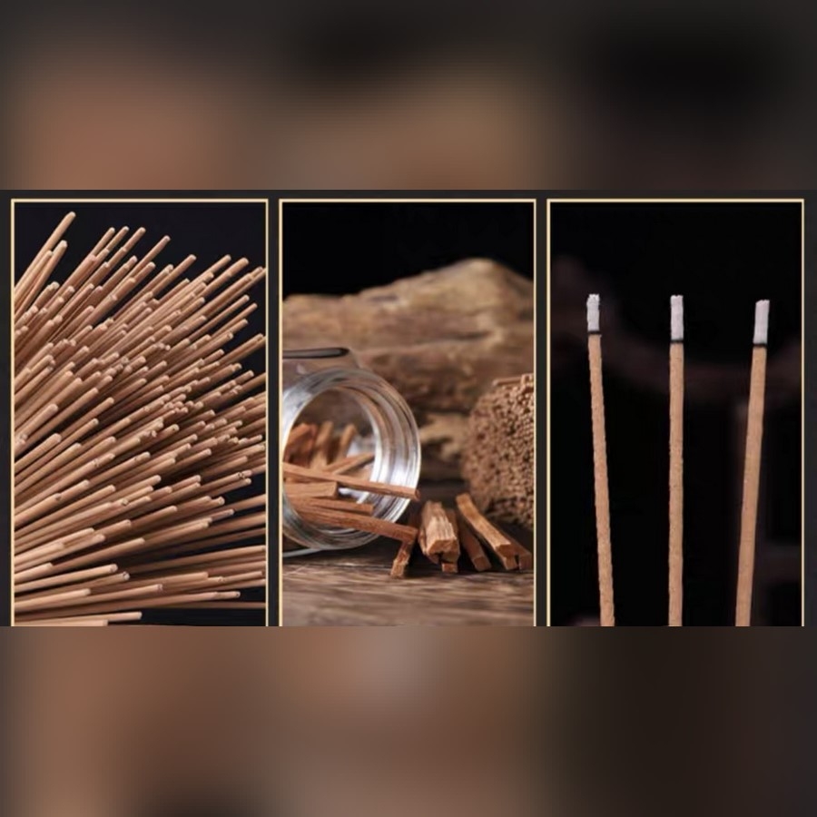 Nhang Que Đàn Hương Trắng Ấn Độ Có Tăm