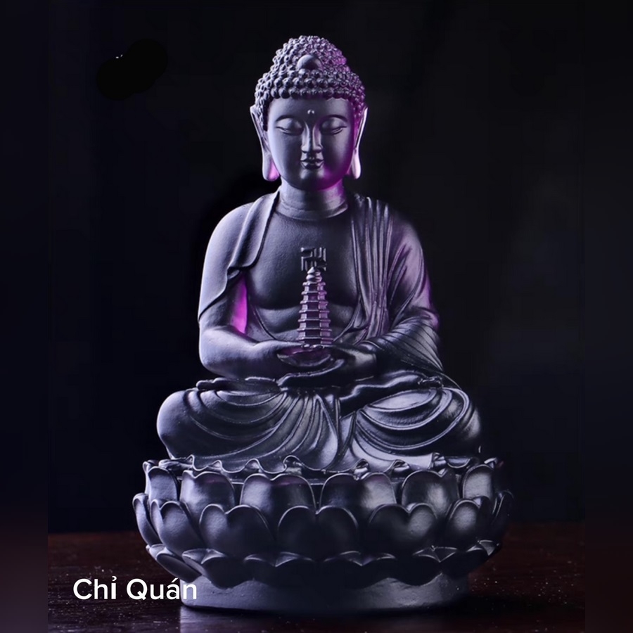 PHẬT DƯỢC SƯ kiểu Tịnh Độ bằng đá liuli