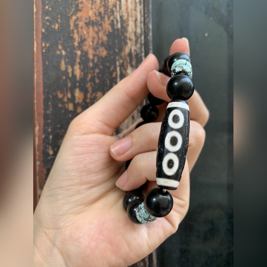 Vòng Tay 5 Mắt Osidian