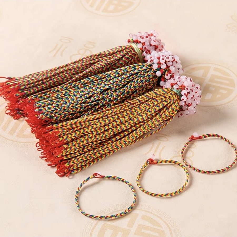 Vòng Tay Chỉ Ngũ Sắc