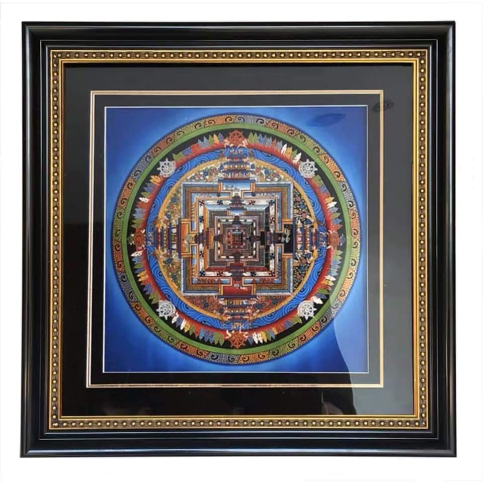 Tranh thangka Mandala Kalacharka