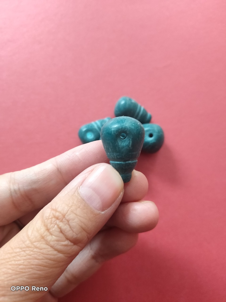 Mẩu châu để xâu chuỗi vòng - hạt 3 lỗ