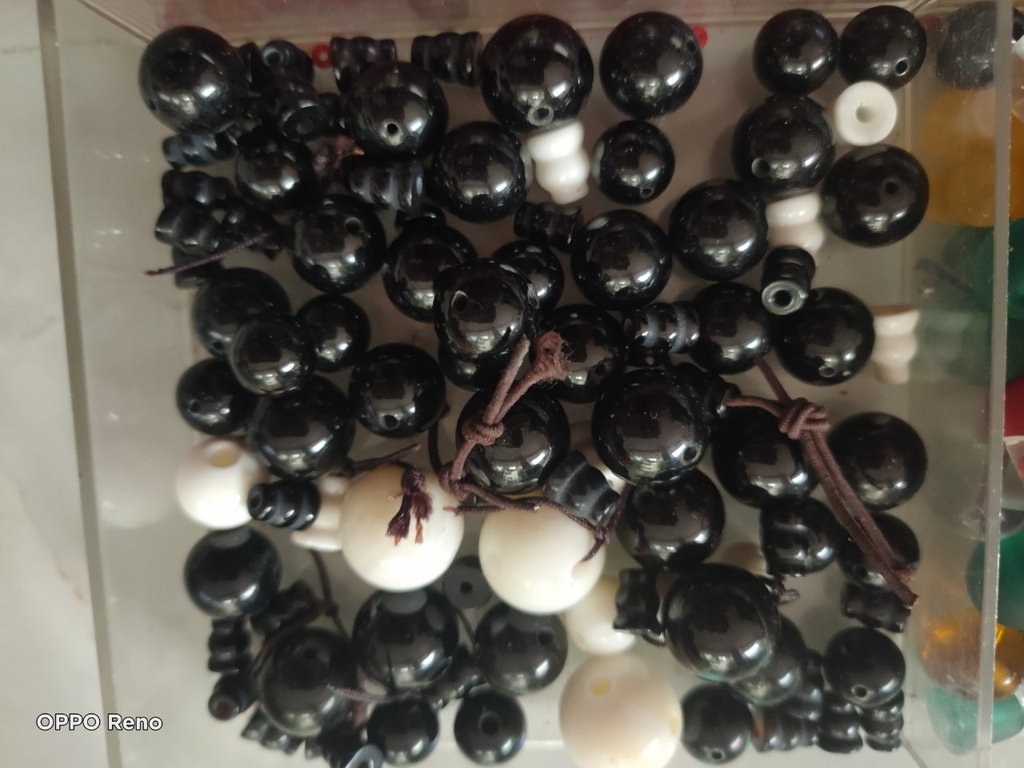 Mẩu châu để xâu chuỗi vòng - hạt 3 lỗ