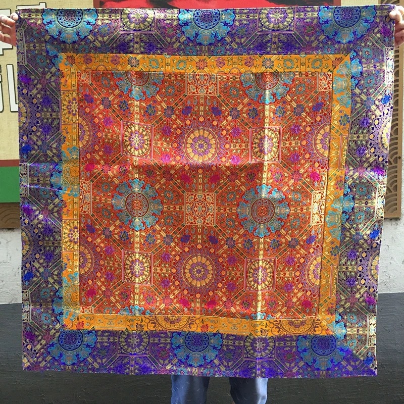 Khăn Mandala trải bàn 1m vuông