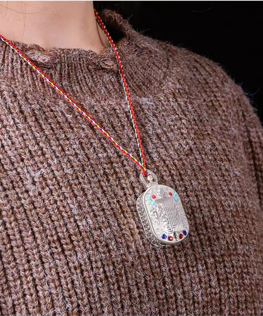 Hộp ga’u kalacharka nhỏ - hộp pháp bảo mini đeo cổ