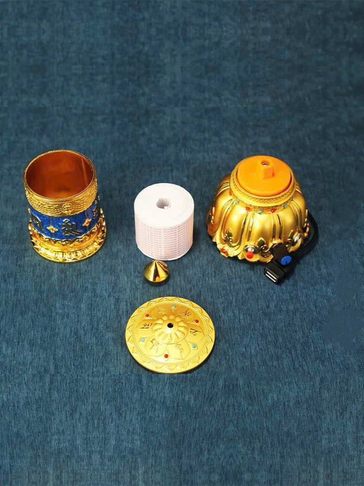 Kinh luân điện cỡ mini cao 20 cm loại cao cấp