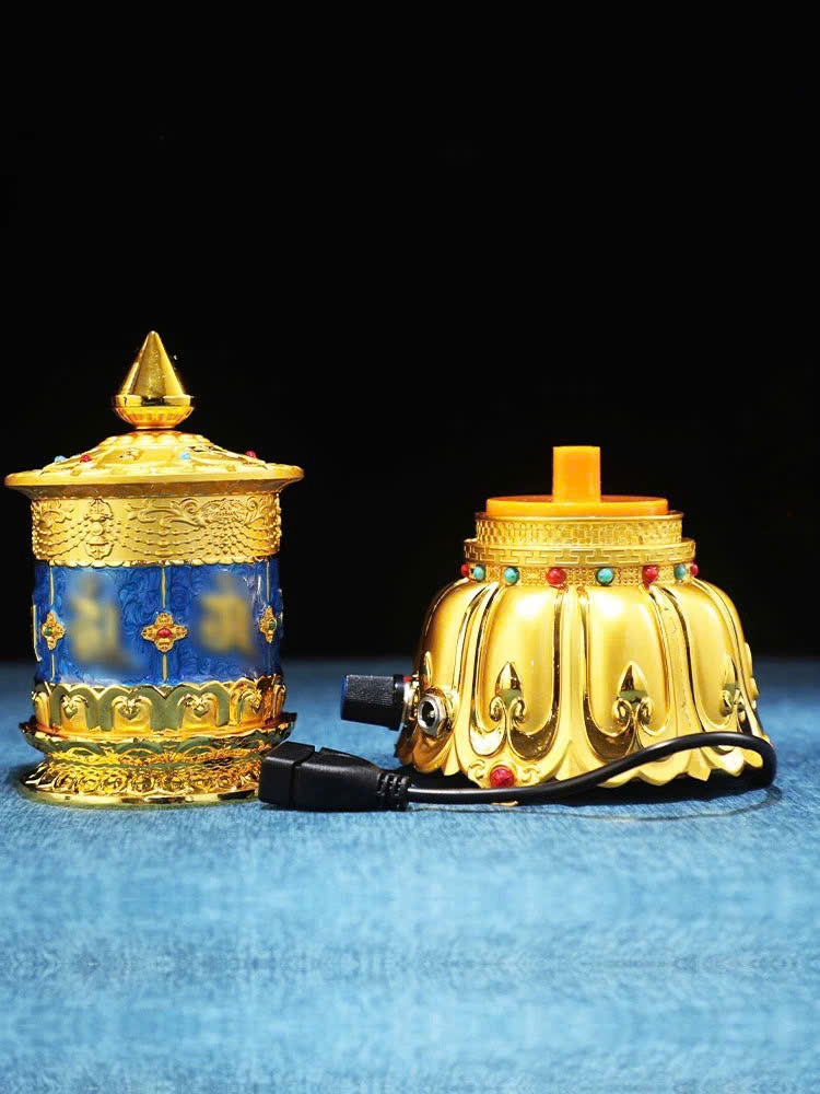 Kinh luân điện cỡ mini cao 20 cm loại cao cấp