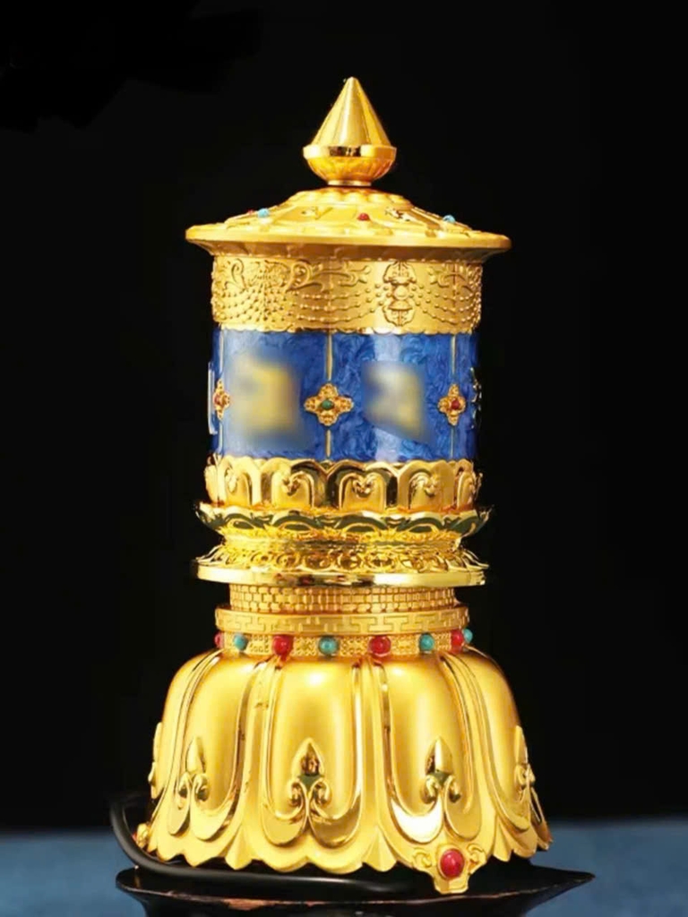 Kinh luân điện cỡ mini cao 20 cm loại cao cấp