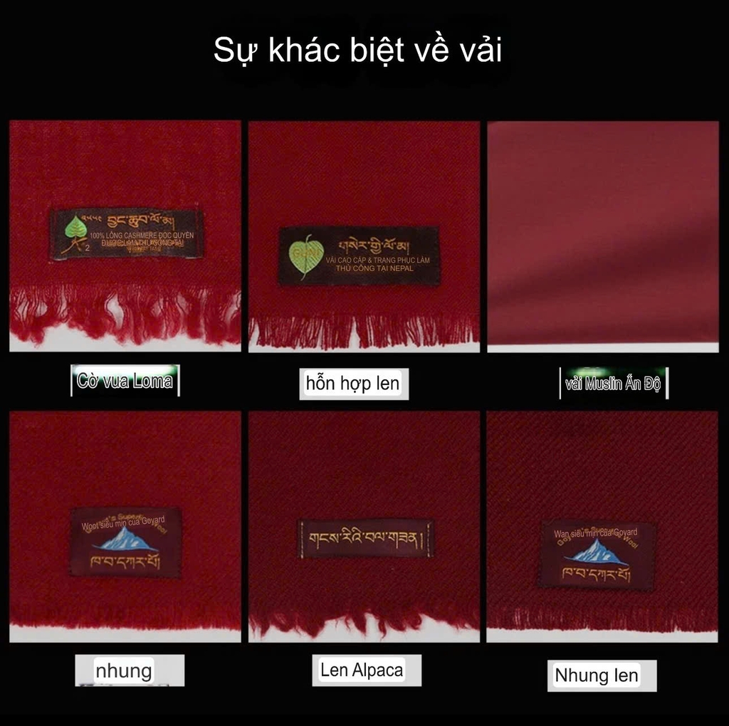 Y khăn choàng Lama, khăn choàng mật tông