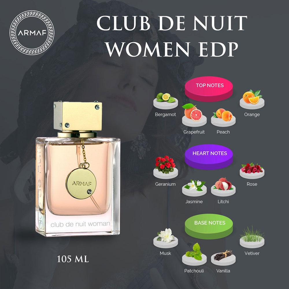 Nước hoa nữ Armaf Club De Nuit Intense Woman EDP 105ml chính hãng