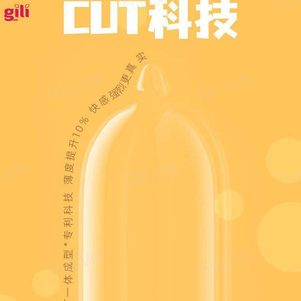 Bao cao su Olo Cheese Plus hộp 10 chiếc siêu mỏng chính hãng