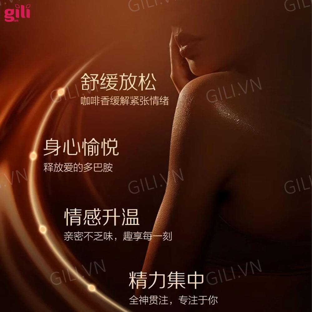 Bao cao su Olo Coffee Starbucks hộp 10 chiếc siêu mỏng chính hãng