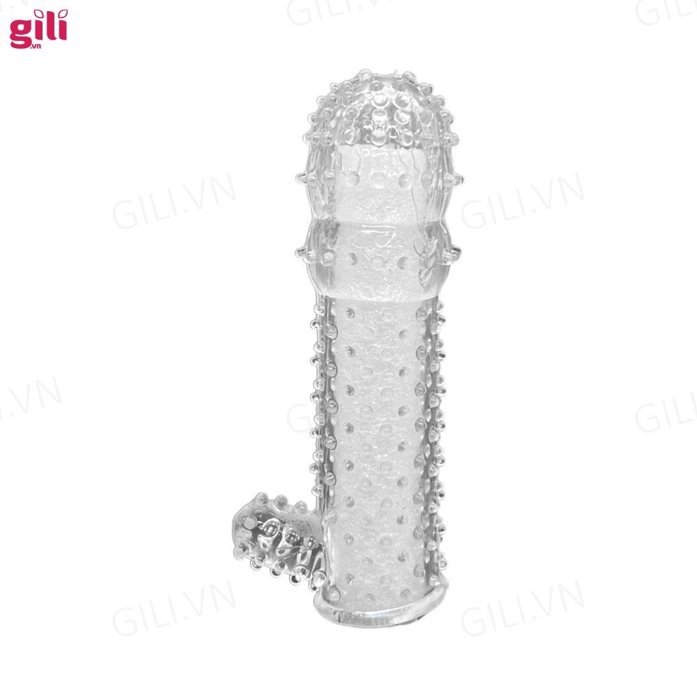 Bao cao su đôn dên Crystal Condom Gai Nhánh tăng kích thước chính hãng