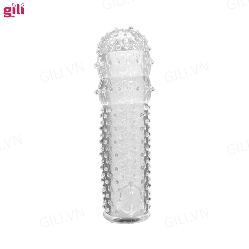 Bao cao su đôn dên Crystal Condom Gai Nhánh tăng kích thước chính hãng