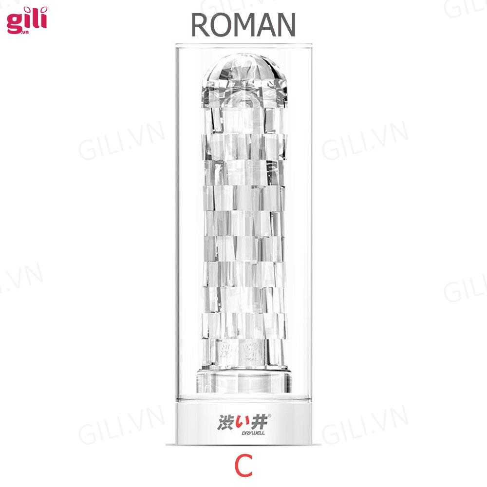 Bao cao su đôn dên Drywell Roman Gladiator tăng kích thước chính hãng