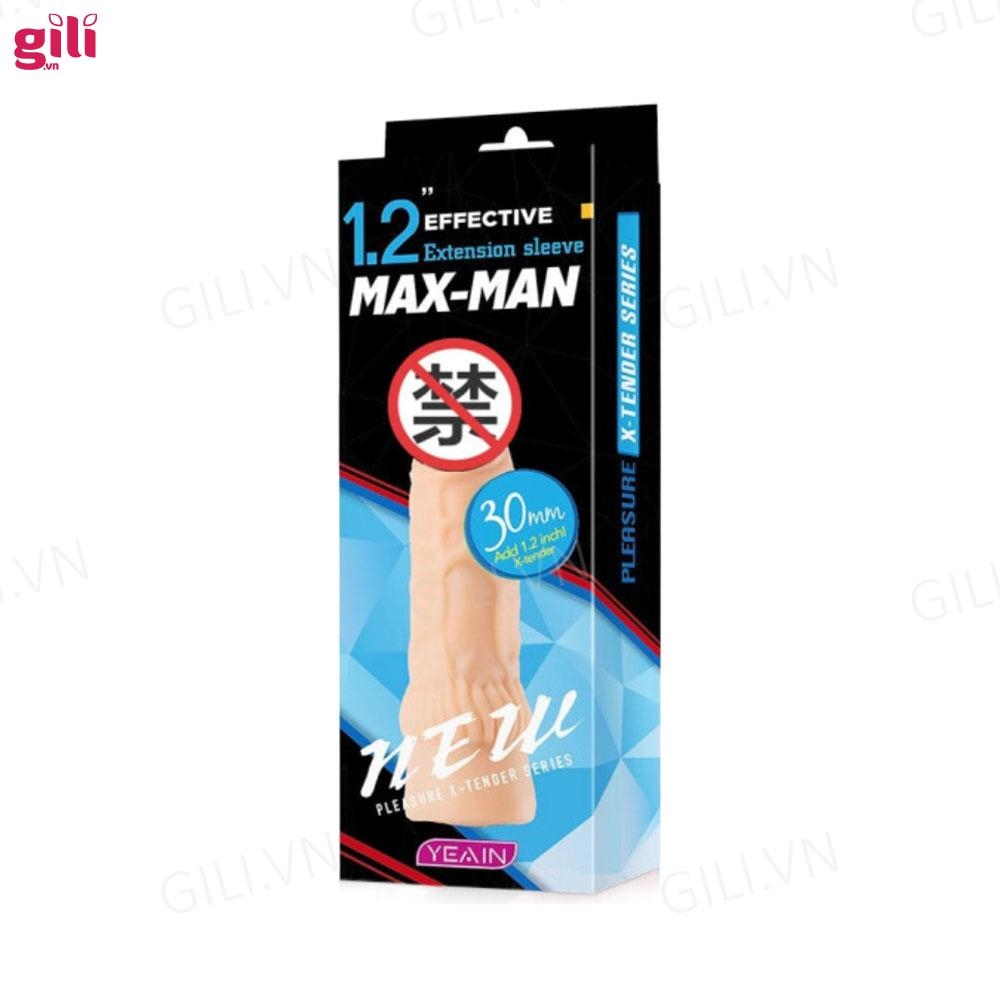 Bao cao su đôn dên Max-Man YY910 tăng kích thước chính hãng