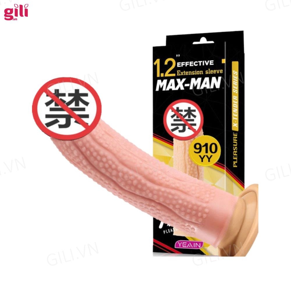 Bao cao su đôn dên Max-Man YY911 tăng kích thước chính hãng