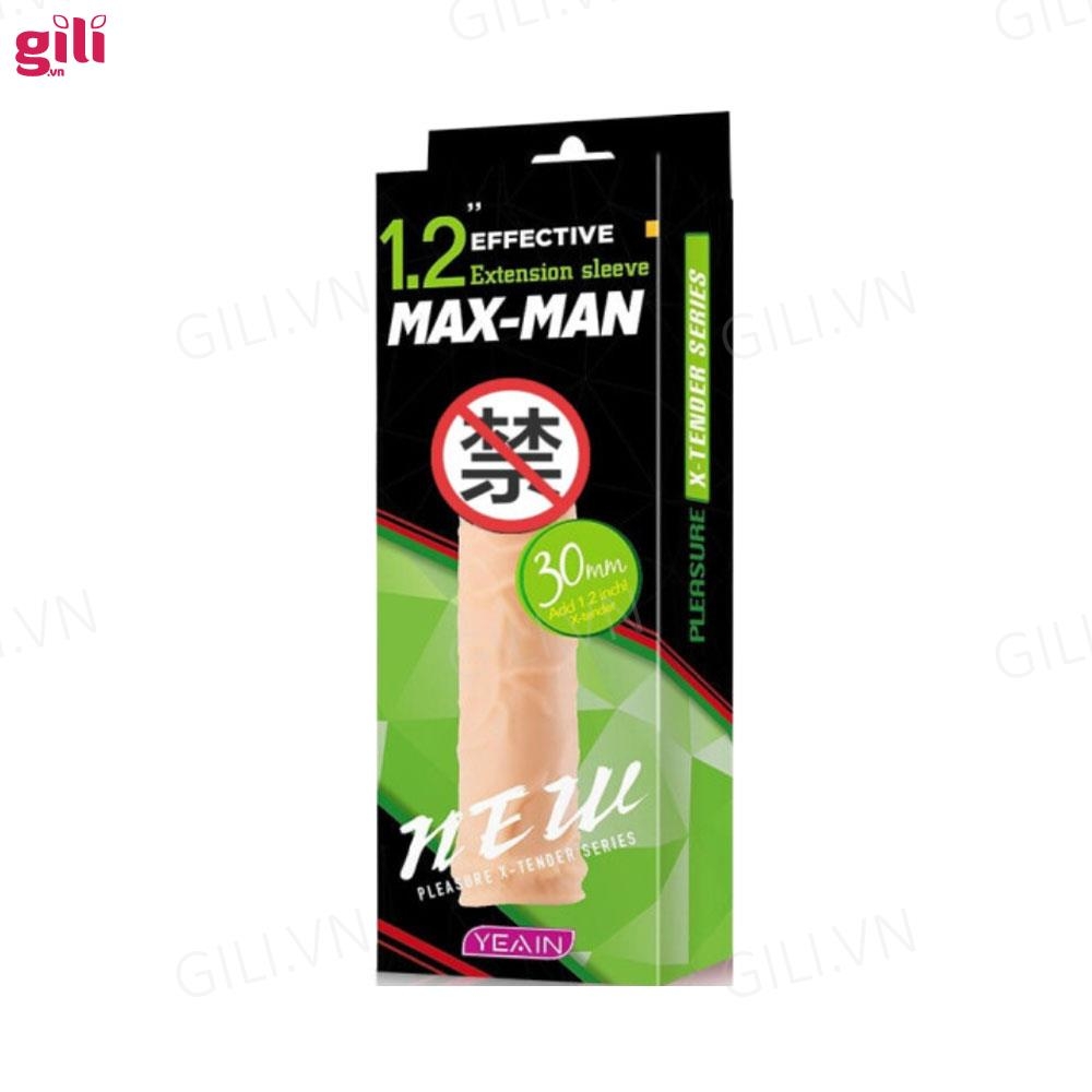 Bao cao su đôn dên Max-Man YY912 tăng kích thước chính hãng