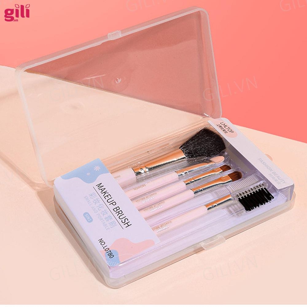 Bộ cọ trang điểm cá nhân LMLTOP Makeup Brush 5 món chính hãng