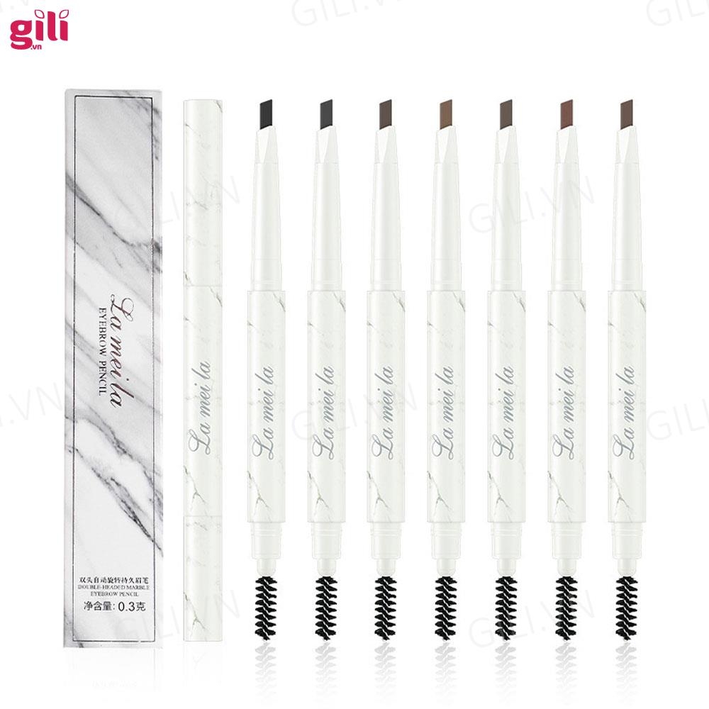 Chì kẻ mày Lameila 2 Đầu Eyebrow Pencil 3gr chính hãng