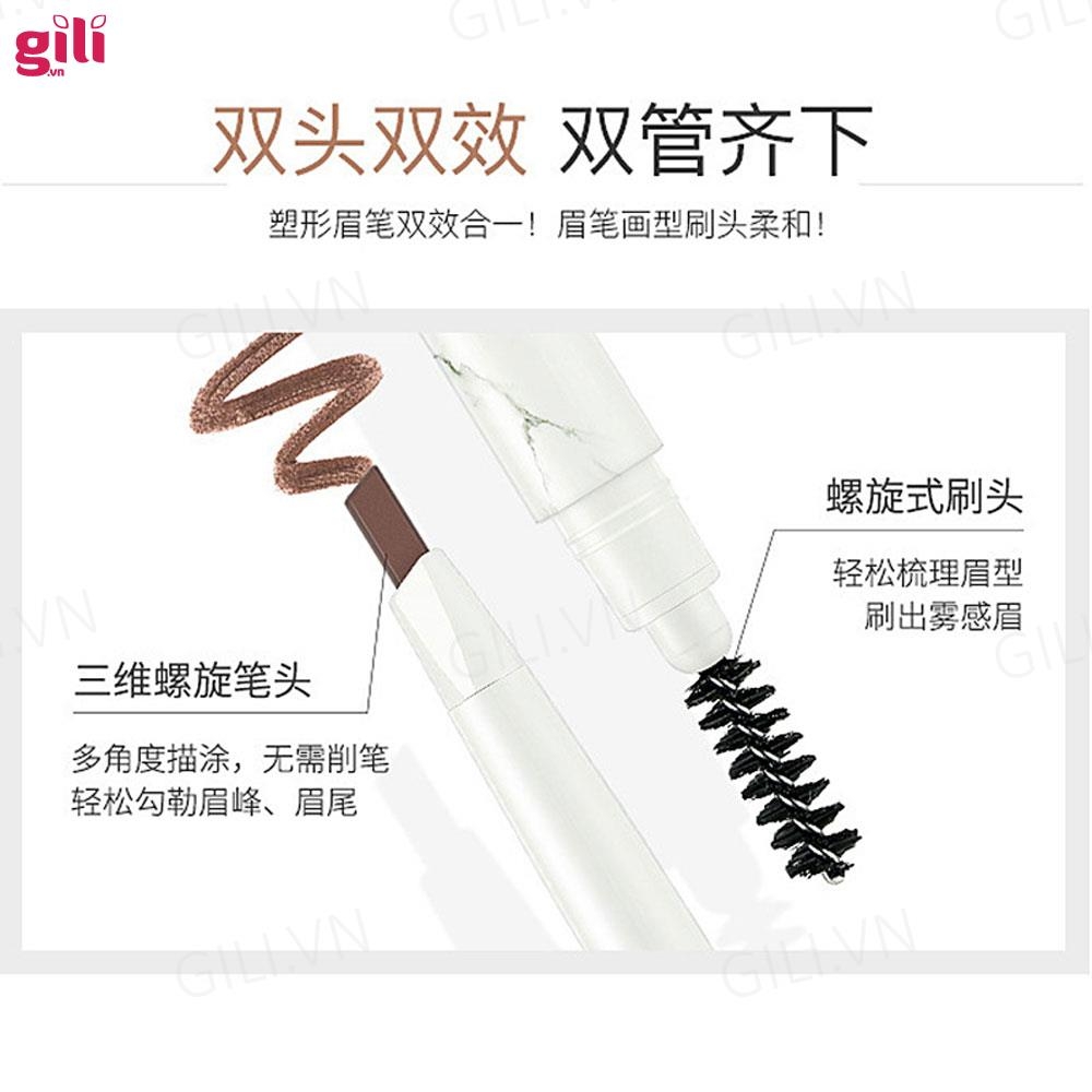 Chì kẻ mày Lameila 2 Đầu Eyebrow Pencil 3gr chính hãng