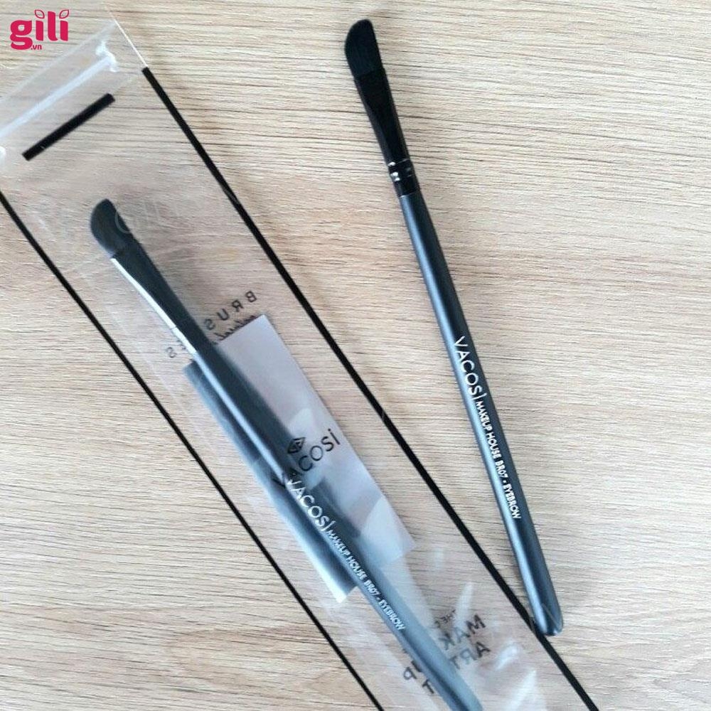 FIX Cọ tán mày đầu mềm lớn Vacosi Eyebrow Brush - BR07 1g chính hãng