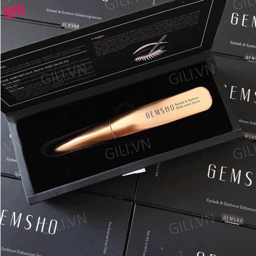 Dưỡng Mi Gemsho Eyelash & Eyebrow 3ml Chính Hãng