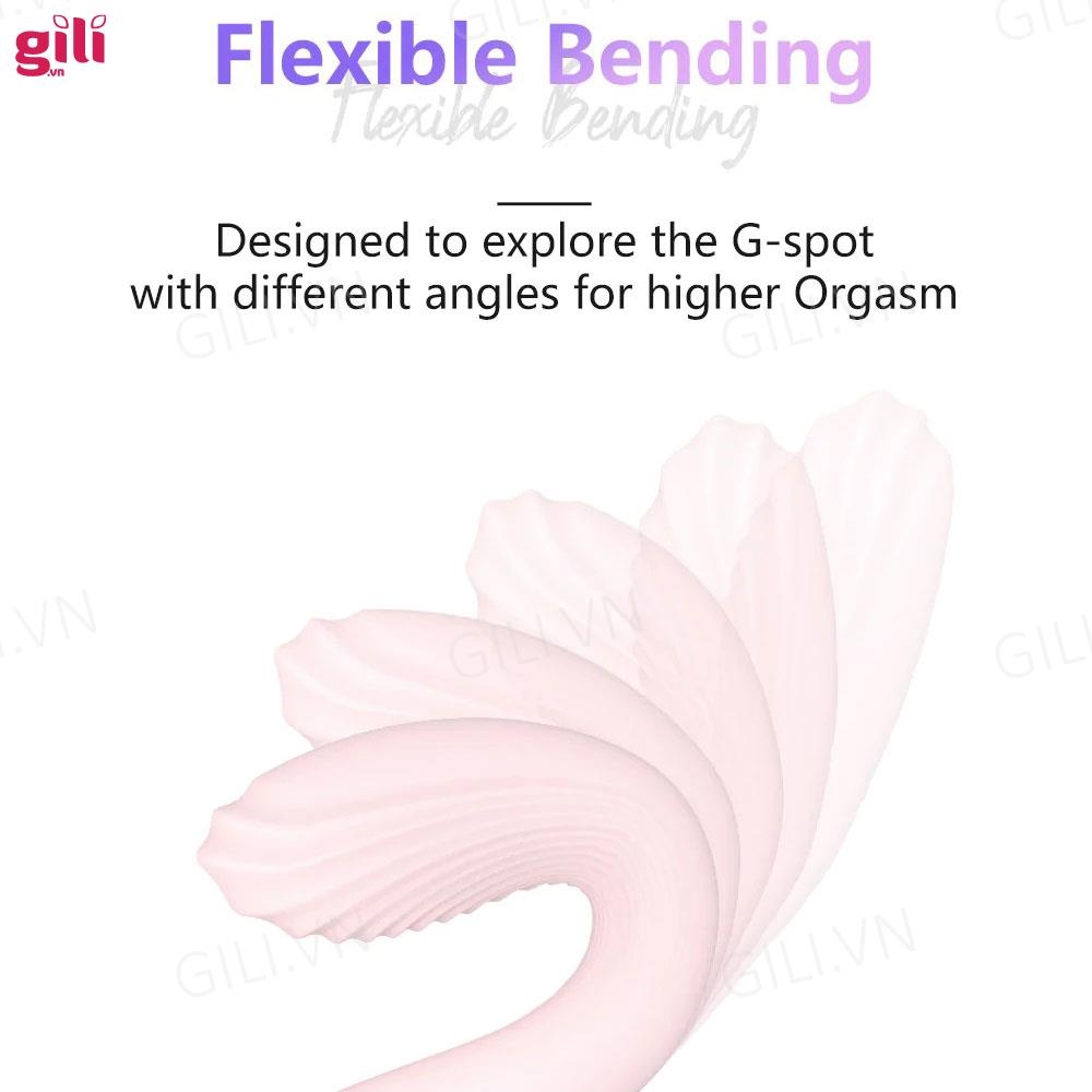 Dương vật giả Drywell Flexible Bending Vibrator chính hãng