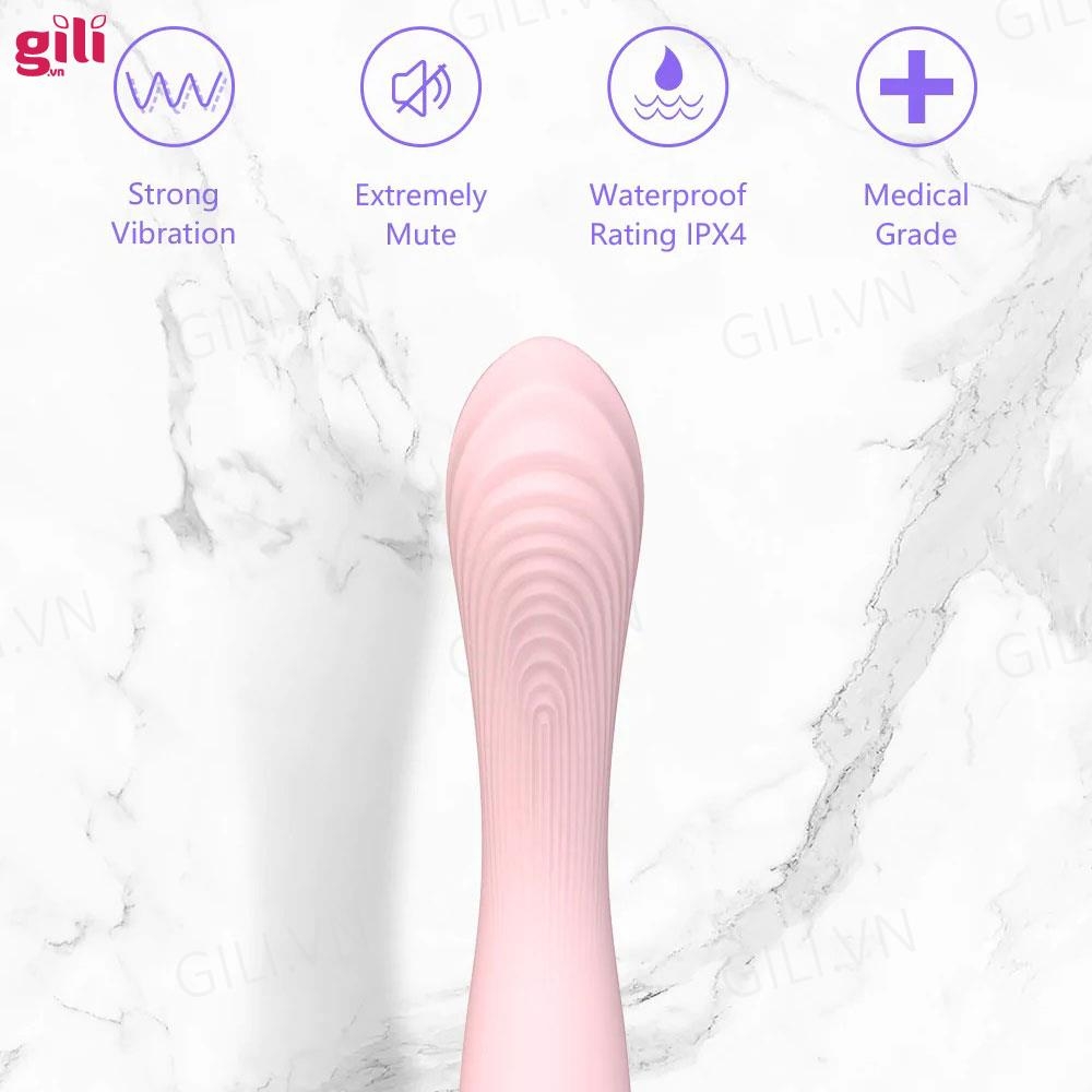 Dương vật giả Drywell Flexible Bending Vibrator chính hãng