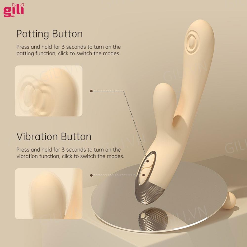 Dương vật giả Drywell Rabbit G-Spot Patting chính hãng