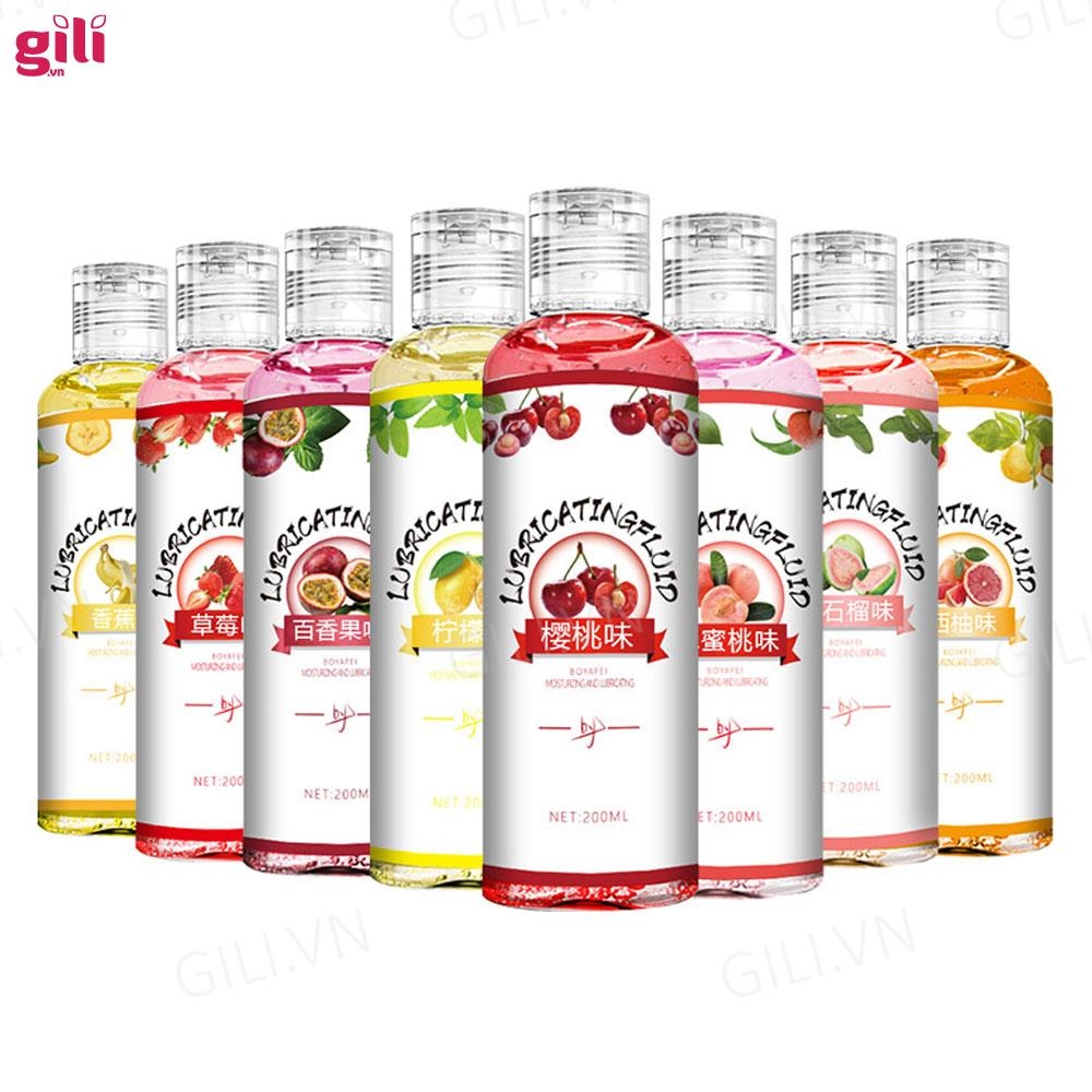 Gel bôi trơn hương cherry Boyafei 200ml chính hãng