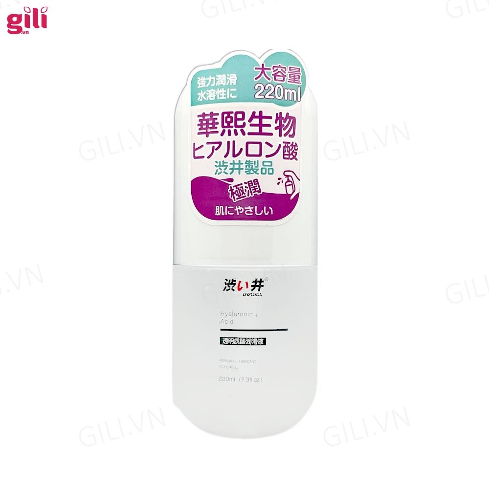 Gel bôi trơn tinh chất lô hội Drywell HA 220ml chính hãng