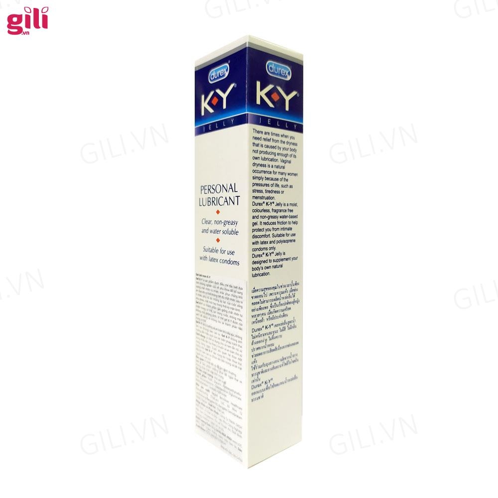 Gel bôi trơn Durex KY Jelly 50gr chiết xuất từ thiên nhiên chính hãng