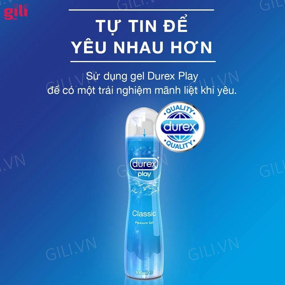 Gel bôi trơn gốc nước Durex Play Classic 50ml chính hãng