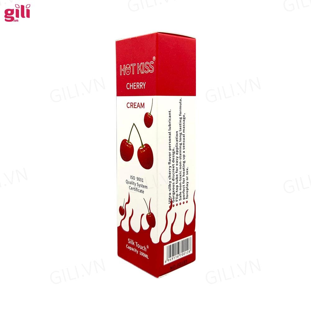 Gel bôi trơn hương cherry Hot Kiss Cherry 100ml chính hãng